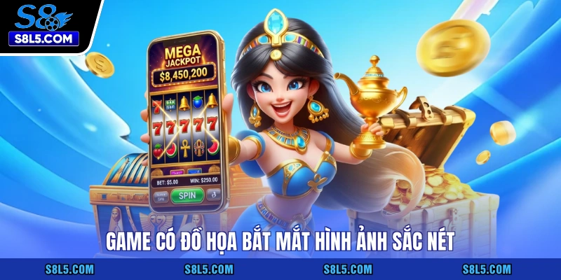 Game có đồ họa bắt mắt hình ảnh sắc nét