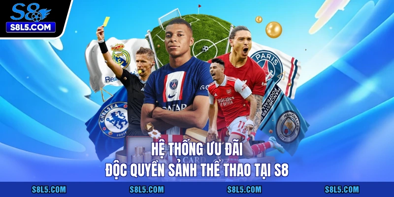 Hệ thống ưu đãi độc quyền sảnh thể thao tại S8