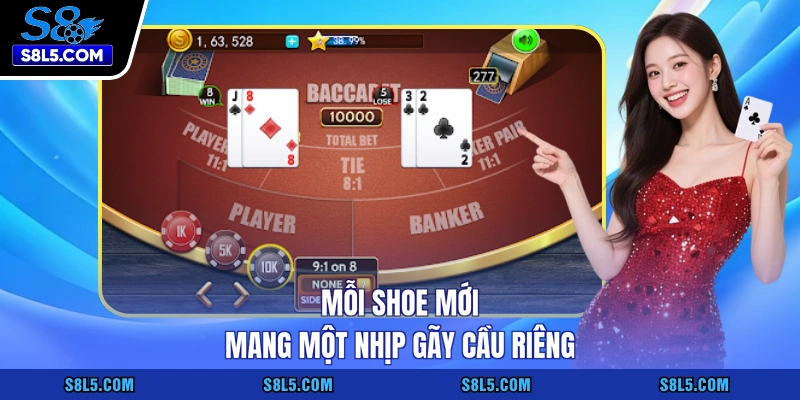 Mỗi shoe mới mang một nhịp gãy cầu riêng