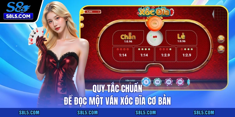 Quy tắc chuẩn để đọc một ván xóc đĩa cơ bản